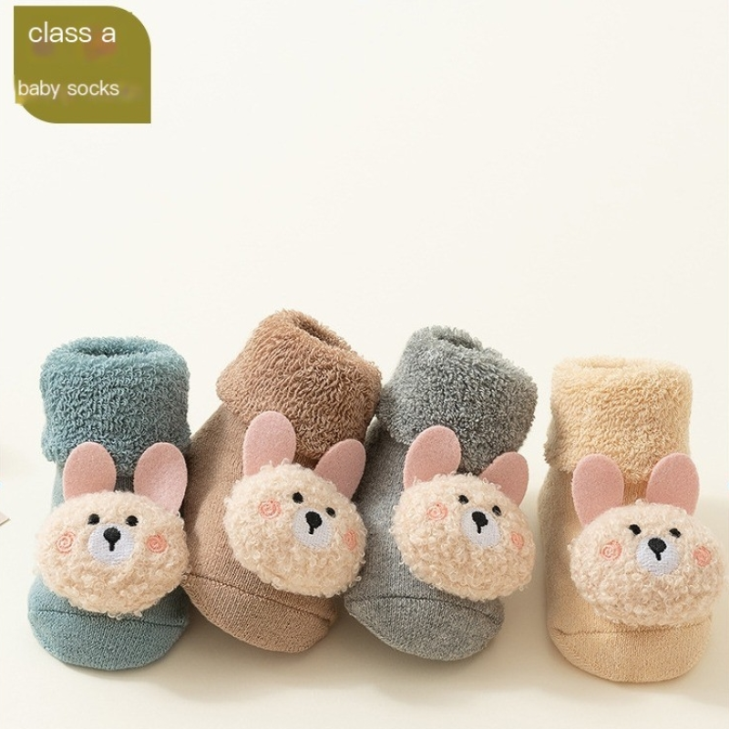 Baby Crew Socks Manufacturer - Bulk Non Slip Warm Combed Cotton Socks