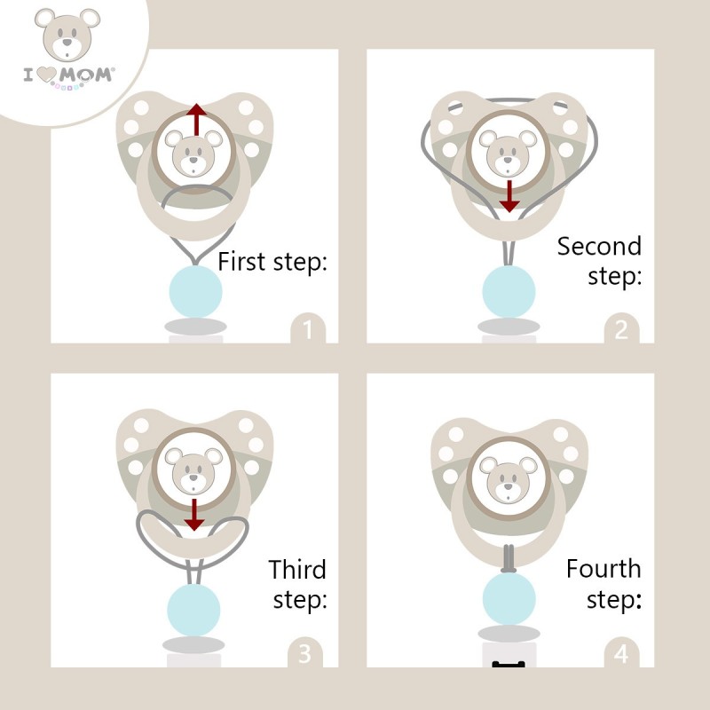 Pacifier Chain Manufacturer - OEM Vintage Crochet Anti Drop Chain