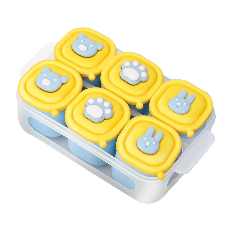Baby Silicone Food Box Manufacturer - OEM Storage Frozen Steamed Mold