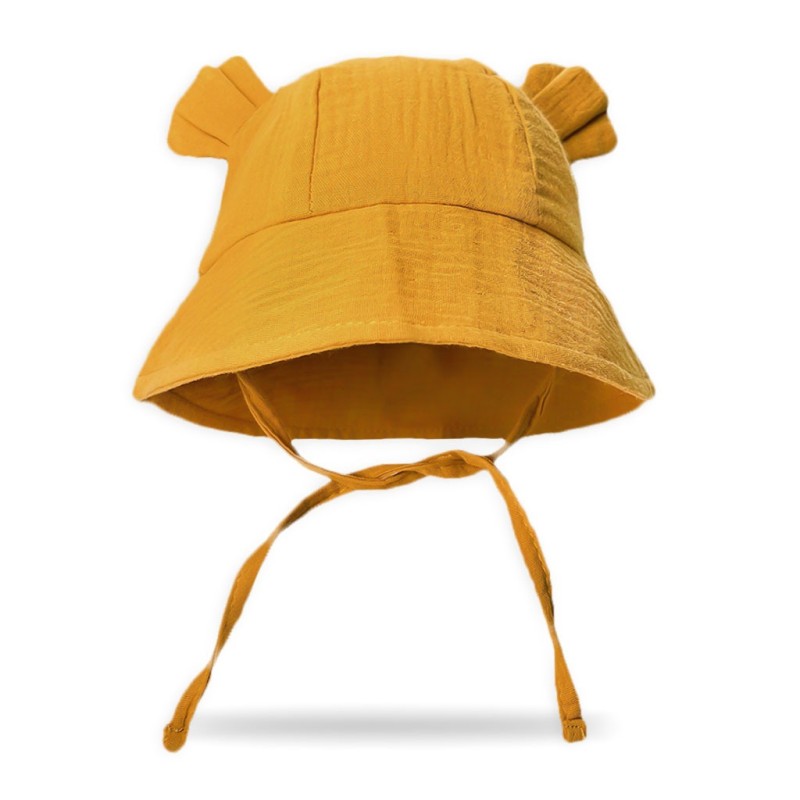 Adjustable Baby Hat Supplier - OEM Cartoon Ears Bucket Bonnet