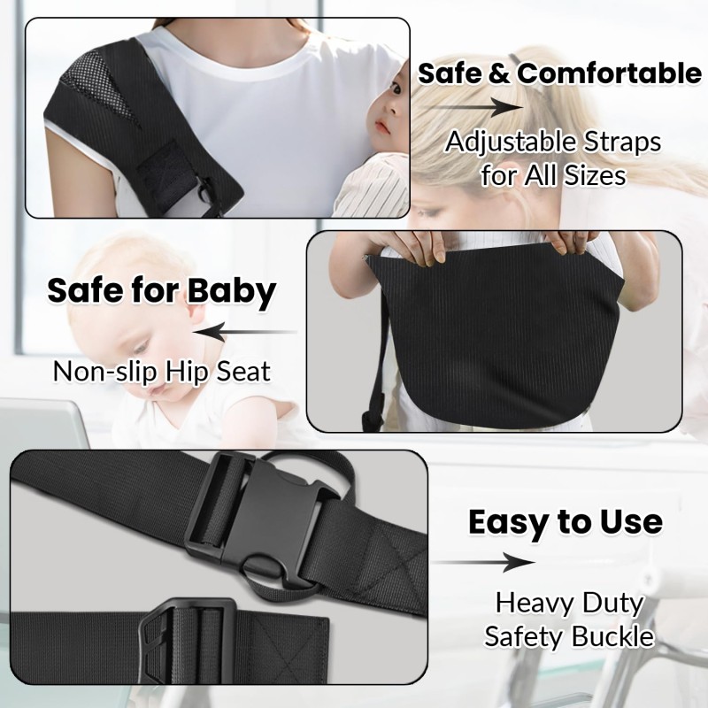 Toddler Carrier Factory - OEM Adjustable Padded Sling Portable