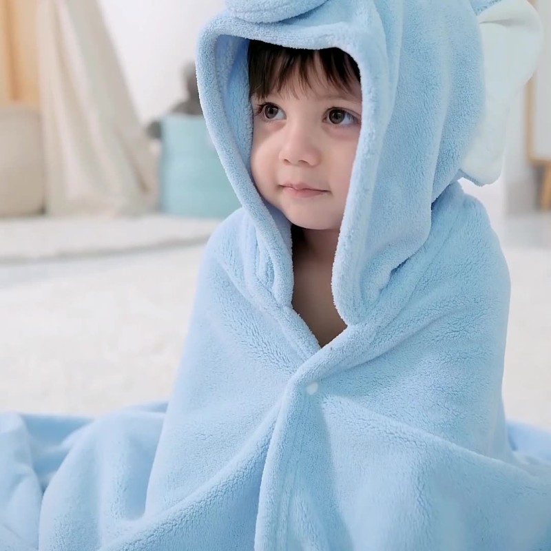 Extra Soft Baby Towel Supplier - OEM Absorbent Newborn Infant Towel