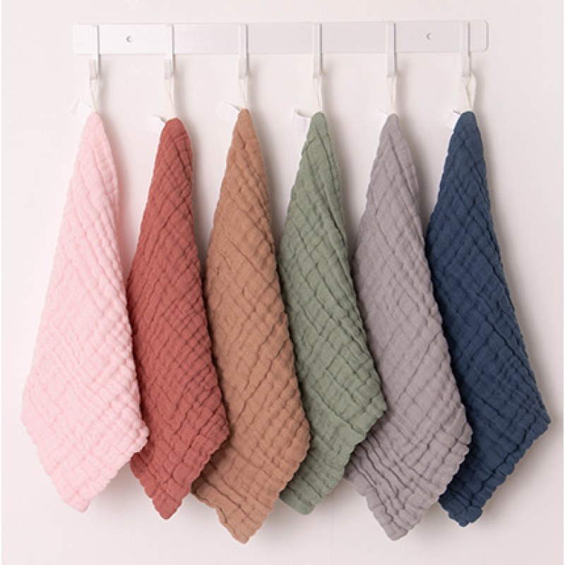 Newborn Washcloth Factory - OEM Muslin Burp Cloths Multi-Purpose