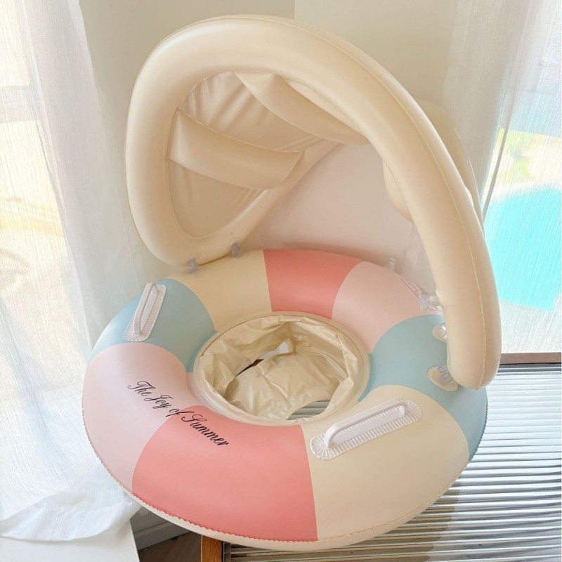 Baby Swimming Float Supplier - OEM Inflatable Sun Canopy Ring