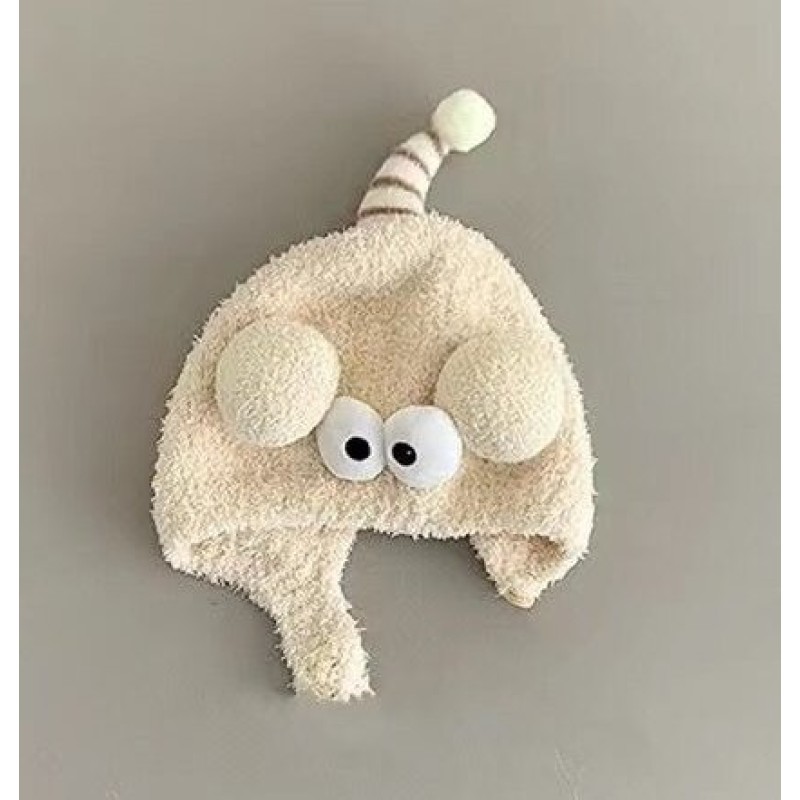 Baby Beanie Hat Factory - OEM Cute Bear Ear Flap Plush Lined