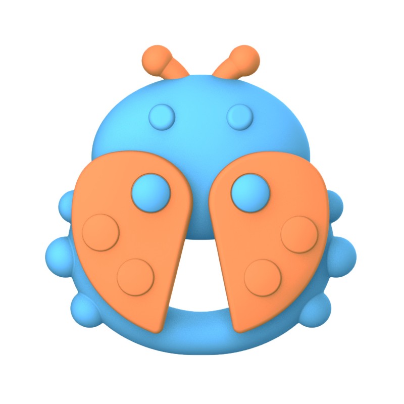 Rainbow Flower Toy Factory - OEM Realistic Flower Rattle Teether