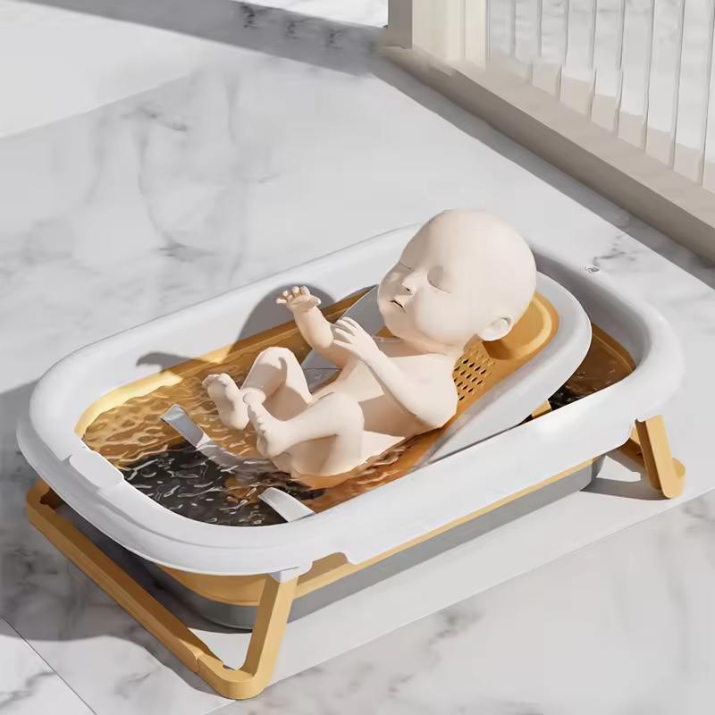 Baby Bath Support Factory - OEM Non-Slip Folding Bath Chair