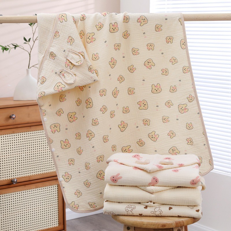 Baby Bath Towels Factory - OEM 4 Layers Swaddle Soft Blankets