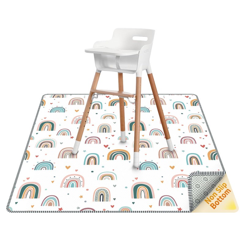 High Chair Mat Factory - OEM Waterproof Washable Anti Slip Mat