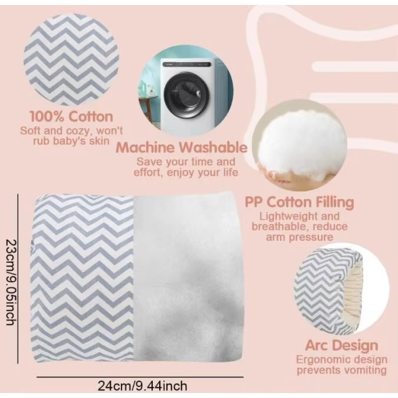 Breastfeeding Pillow Manufacturer - OEM Soft Cotton Head Support Pillow