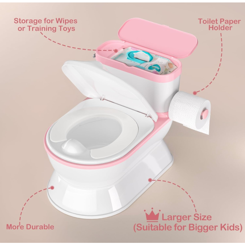 Toddler Potty Seat Supplier - OEM Detachable Training Sound Wipes