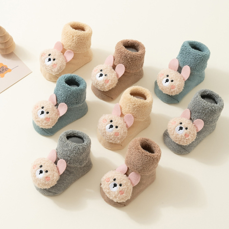 Baby Crew Socks Manufacturer - Bulk Non Slip Warm Combed Cotton Socks