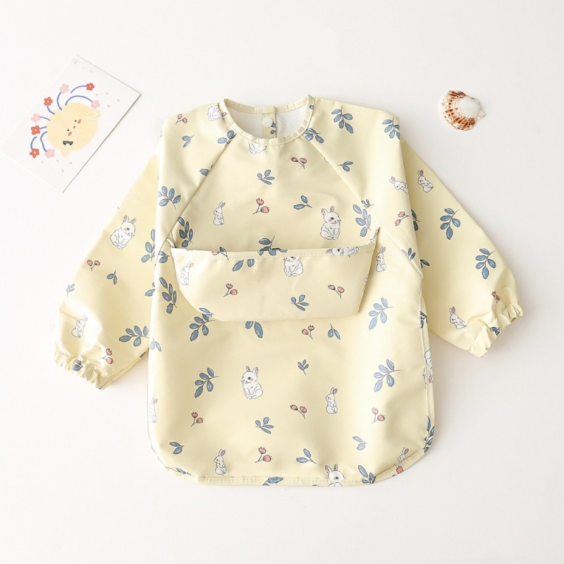 Long Sleeve Bibs Factory - OEM Baby Apron Waterproof Newborn Bib