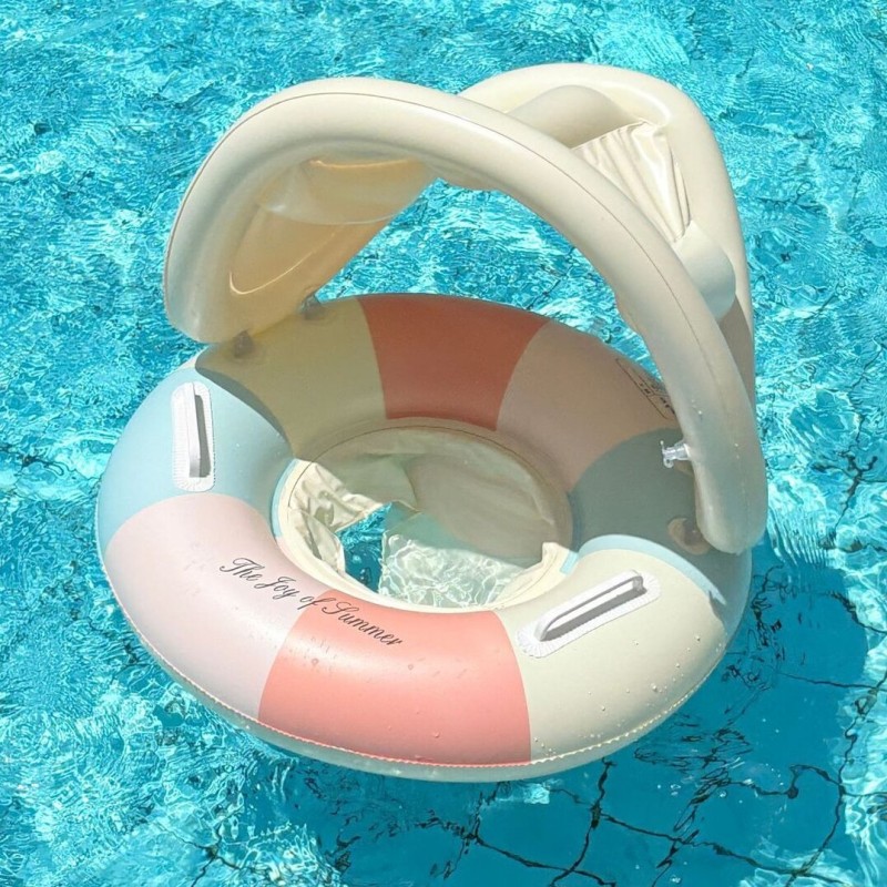 Baby Swimming Float Supplier - OEM Inflatable Sun Canopy Ring