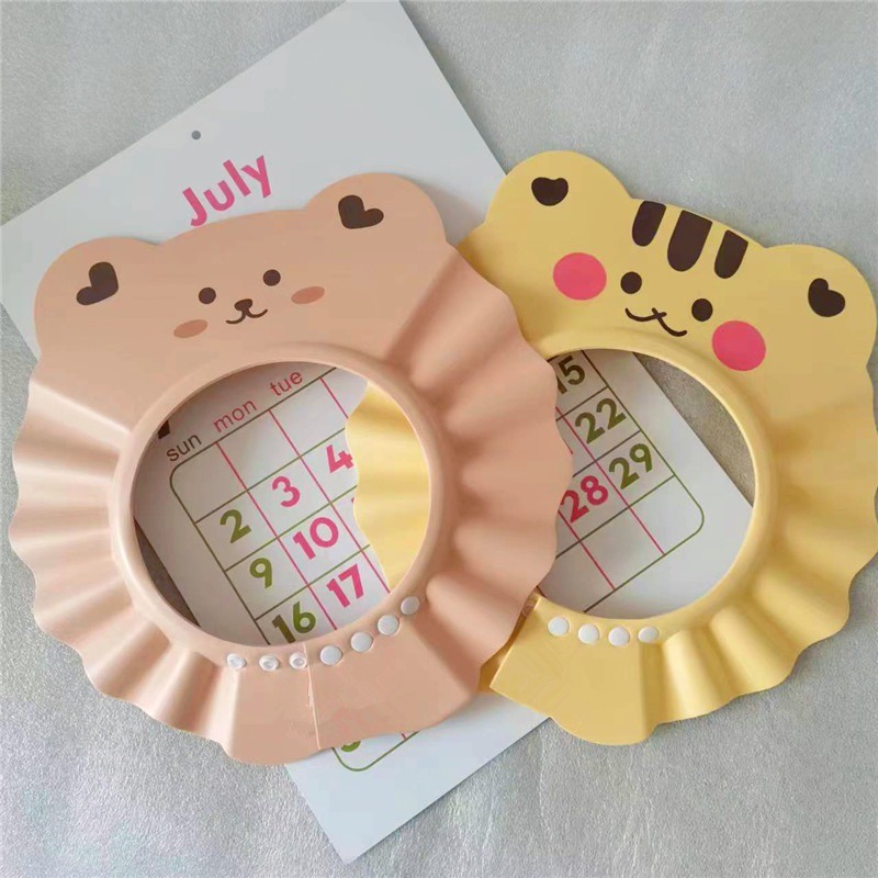 Baby Shower Cap Supplier - OEM Waterproof Bath Visor Silicone Hat