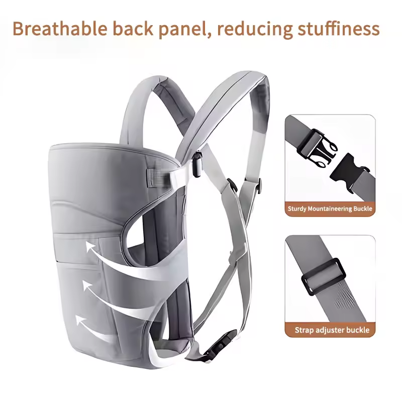 Ergonomic Baby Sling Factory - OEM 4-in-1 Adjustable Newborn Carrier
