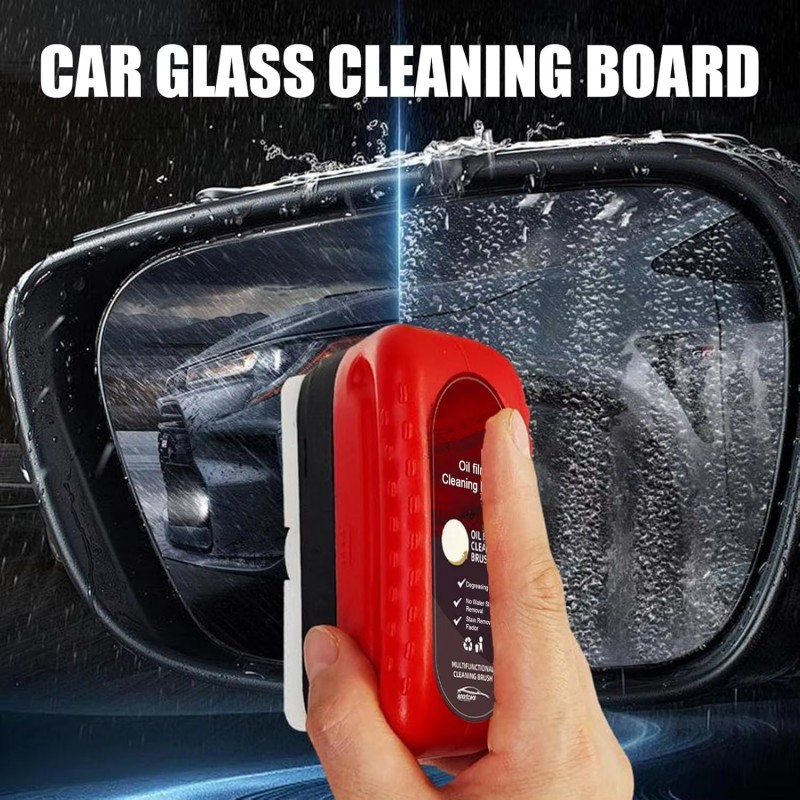 Car Window Cleaner Factory - OEM Oil Film Cleaning Brush Anti Rain
