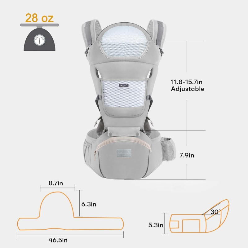Baby Hip Carrier Supplier - OEM 6 in 1 Multi Function Sling