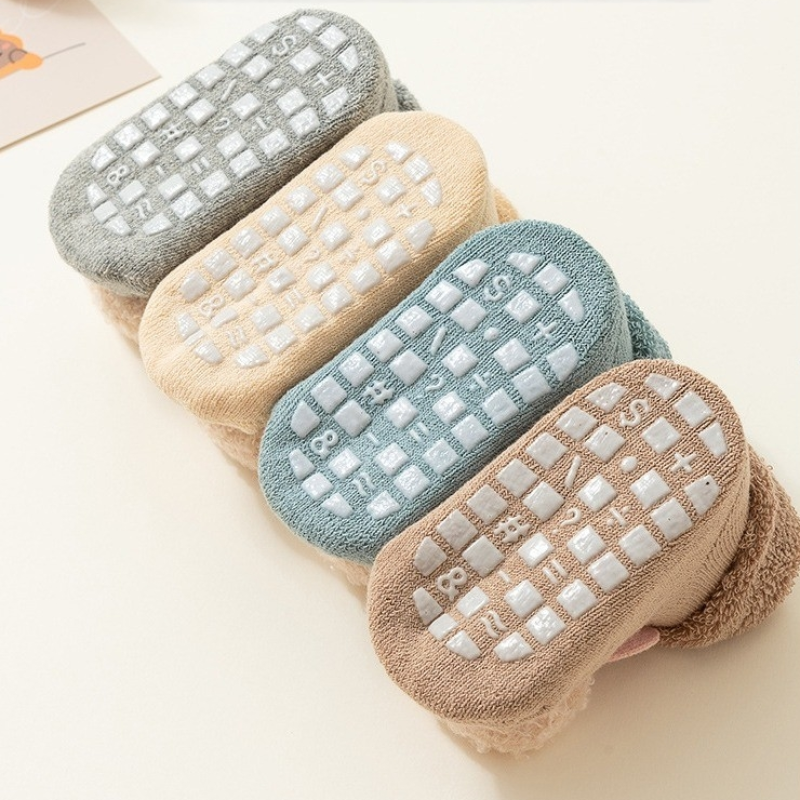 Baby Crew Socks Manufacturer - Bulk Non Slip Warm Combed Cotton Socks