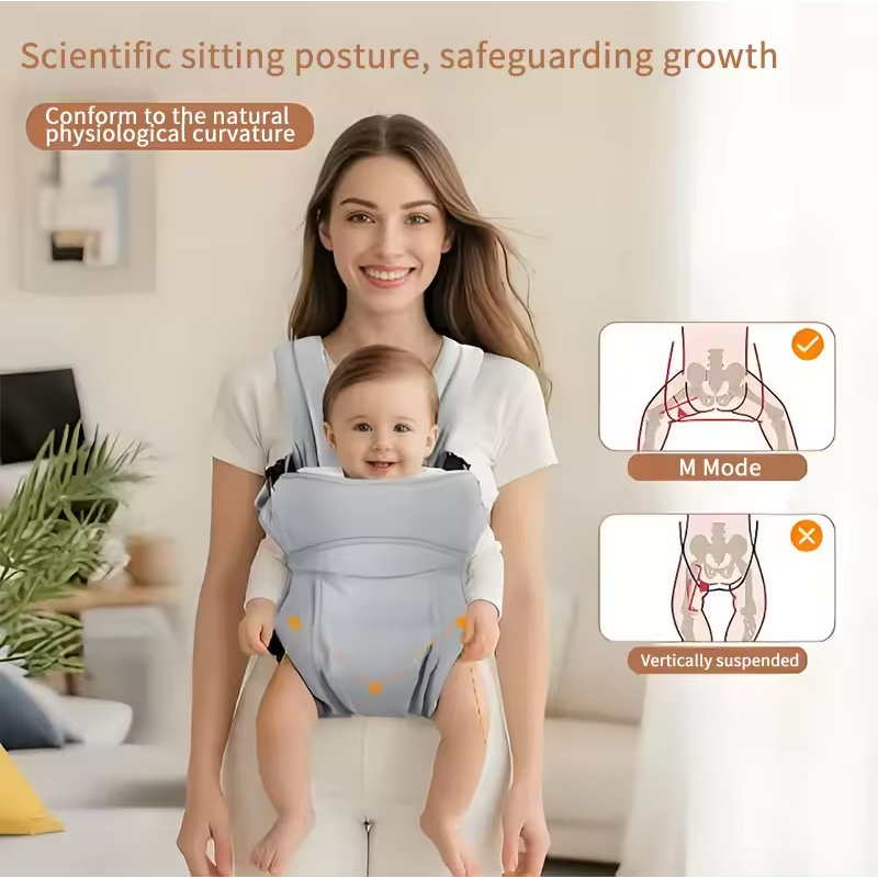 Ergonomic Baby Sling Factory - OEM 4-in-1 Adjustable Newborn Carrier