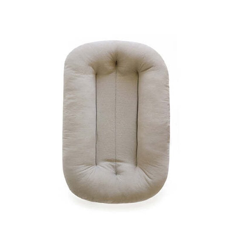 Baby Nest Pod Manufacturer - OEM Solid Color Soft Cotton Lounger