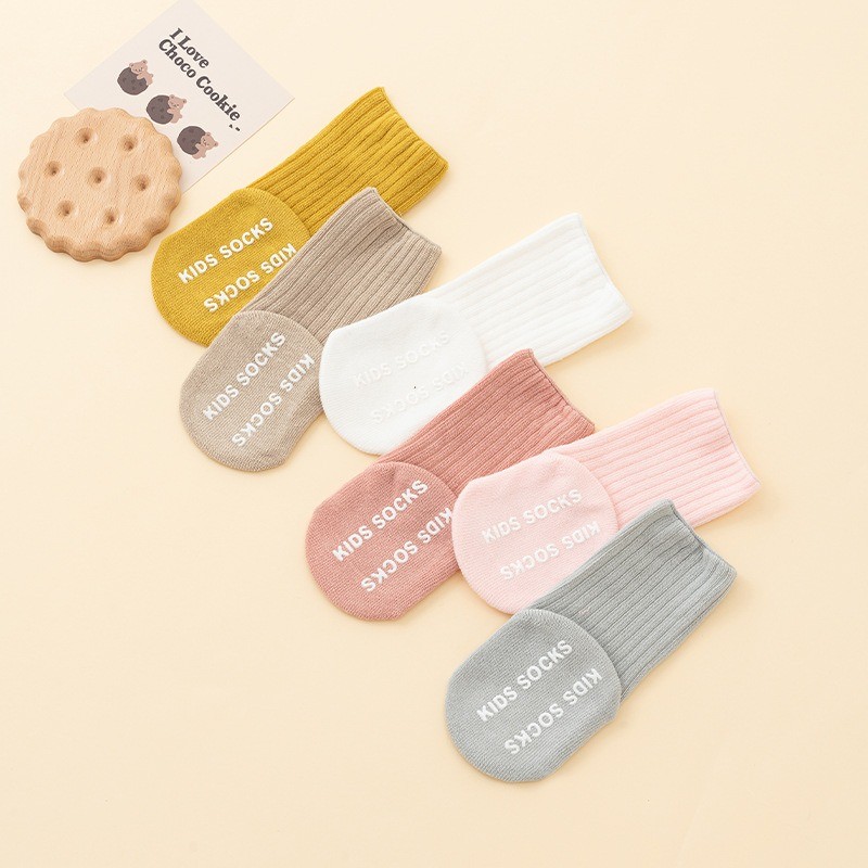 Unisex Baby Socks Factory - Bulk Anti Skid Crew Crawling Socks