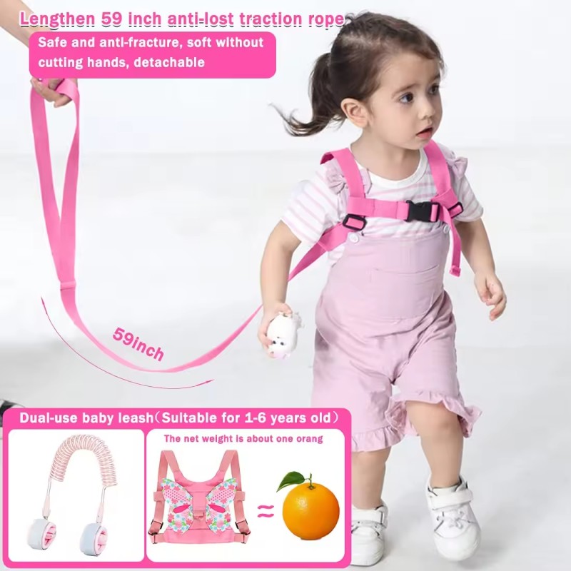 Angel Wings Harness Supplier - OEM Infant Carry Training Walking Belts