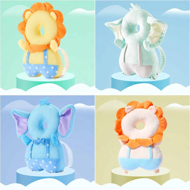 Baby Head Pillow Factory - OEM Cute Elephant Learning Walking Pillow