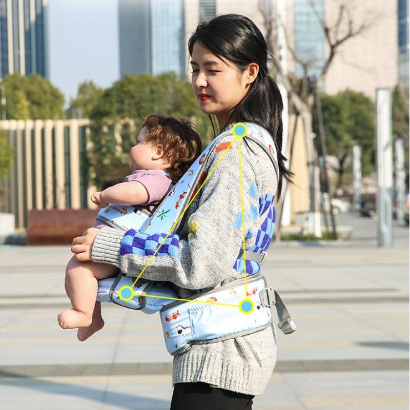 Baby Front Carrier Supplier - OEM New Design Waist Stool Carrier
