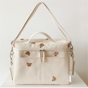 Stroller Storage Bag Supplier - OEM Large Capacity Bear Pattern