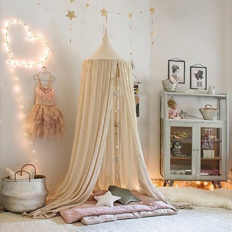 Kids Bed Canopy Supplier - OEM Decorative Window Curtains Castle