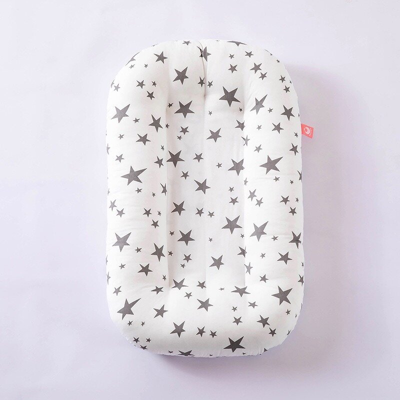 Baby Nest Pod Manufacturer - OEM Solid Color Soft Cotton Lounger