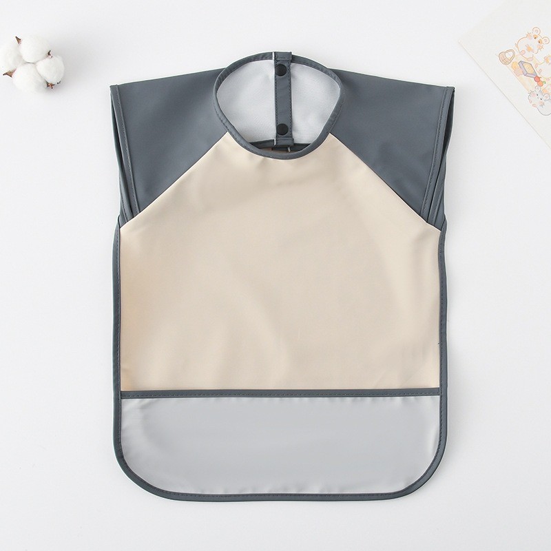 Drool Bibs Supplier - OEM Waterproof Dining Apron Pocket Design