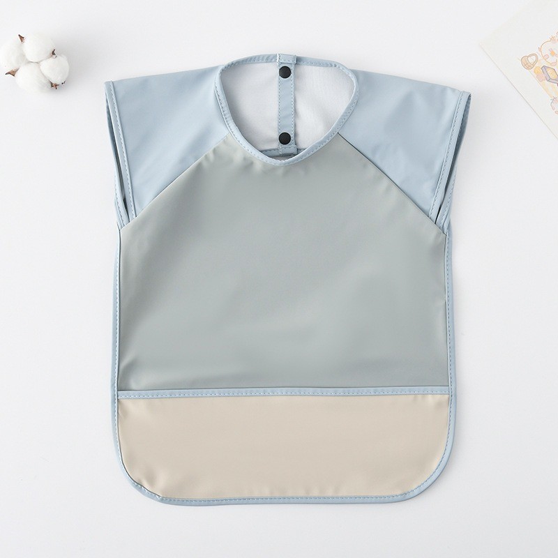 Drool Bibs Supplier - OEM Waterproof Dining Apron Pocket Design