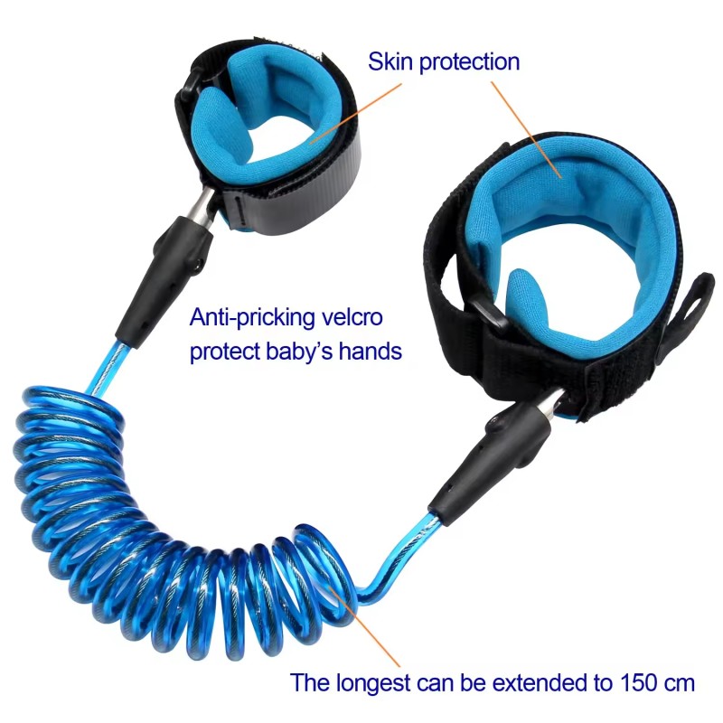 Baby Safety Leash Factory - OEM 360 Degree Rotary Wrist Link