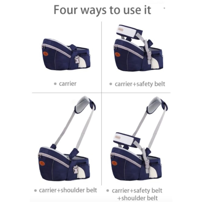 Baby Waist Stool Factory - OEM Adjustable Strap Buckle Storage