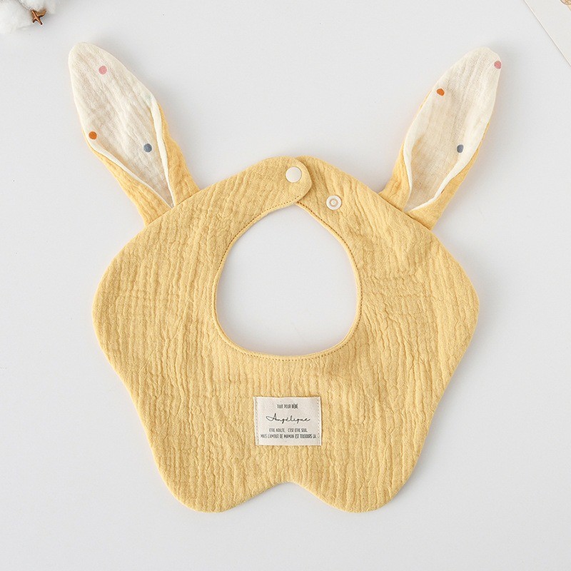 Baby Cotton Bibs Supplier - OEM Soft Absorbent 6-Layers Unisex