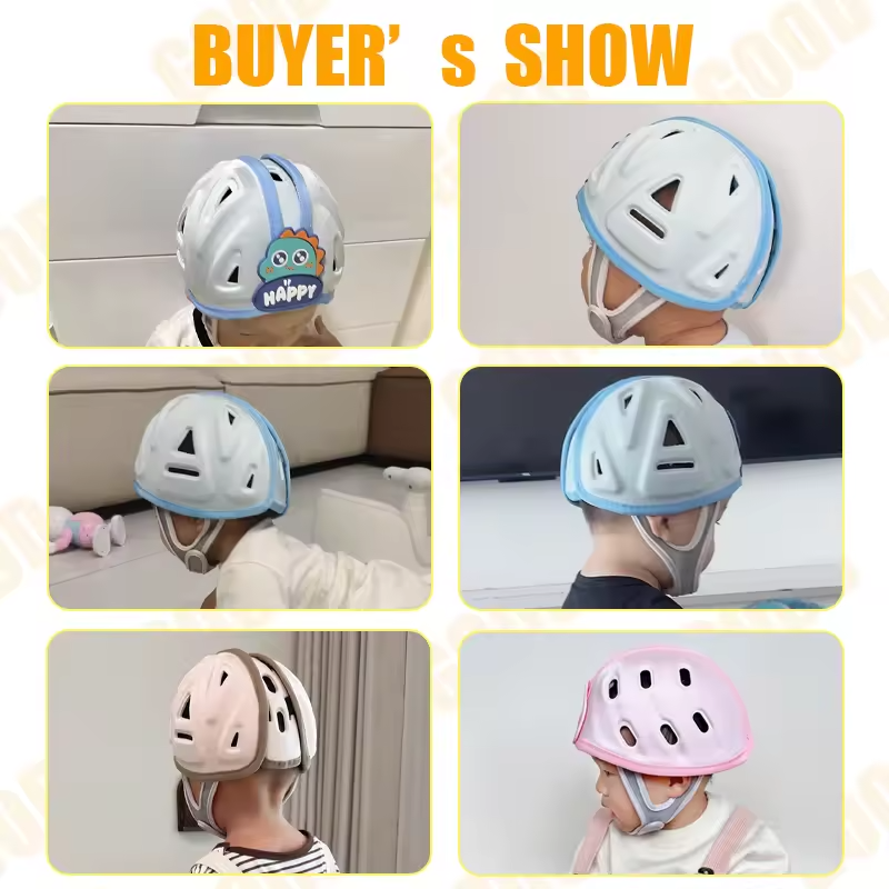 Baby Head Helmet Supplier - OEM Adjustable Walking Crawling Hat