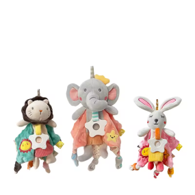 Baby Soothing Cloth Factory - OEM Plush Security Blanket Crib