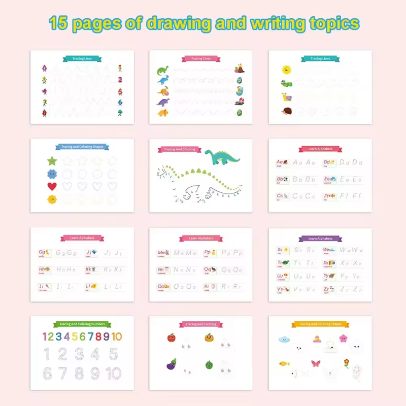 Preschool Learning Book Factory - OEM Body Anatomy Busy Activity