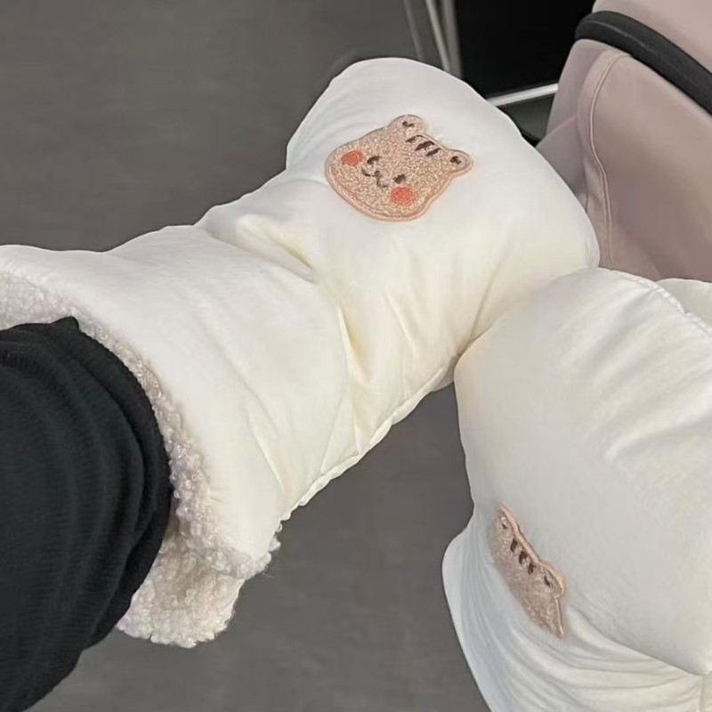 Windproof Pushchair Gloves Supplier - OEM Universal Plush Hand Warmer