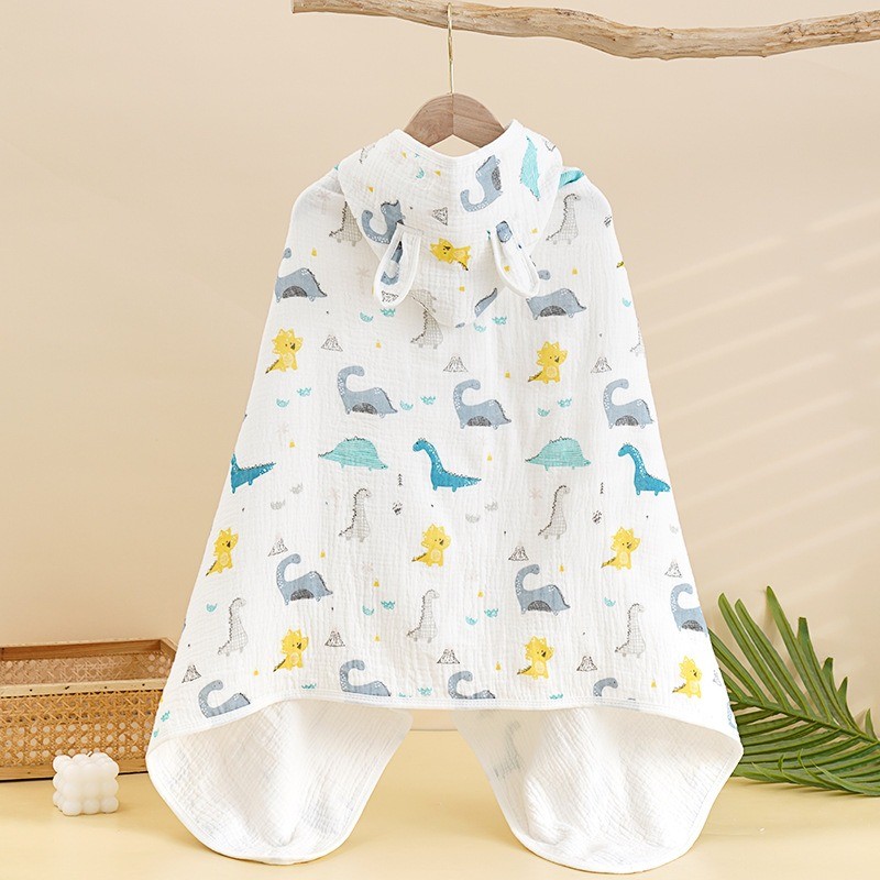 Hooded Baby Towel Manufacturer - OEM Soft Absorbent Receiving Blanket