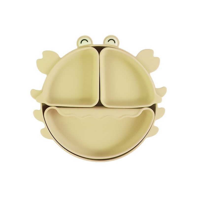 Silicone Suction Plate Manufacturer - OEM Non Slip Divided Crab Plate