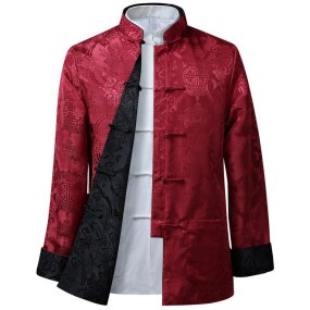 Chinese Coat Supplier - China New Year Men Dragon