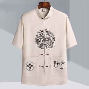 Chinese Suit Supplier - Fashion Casual Embroidery