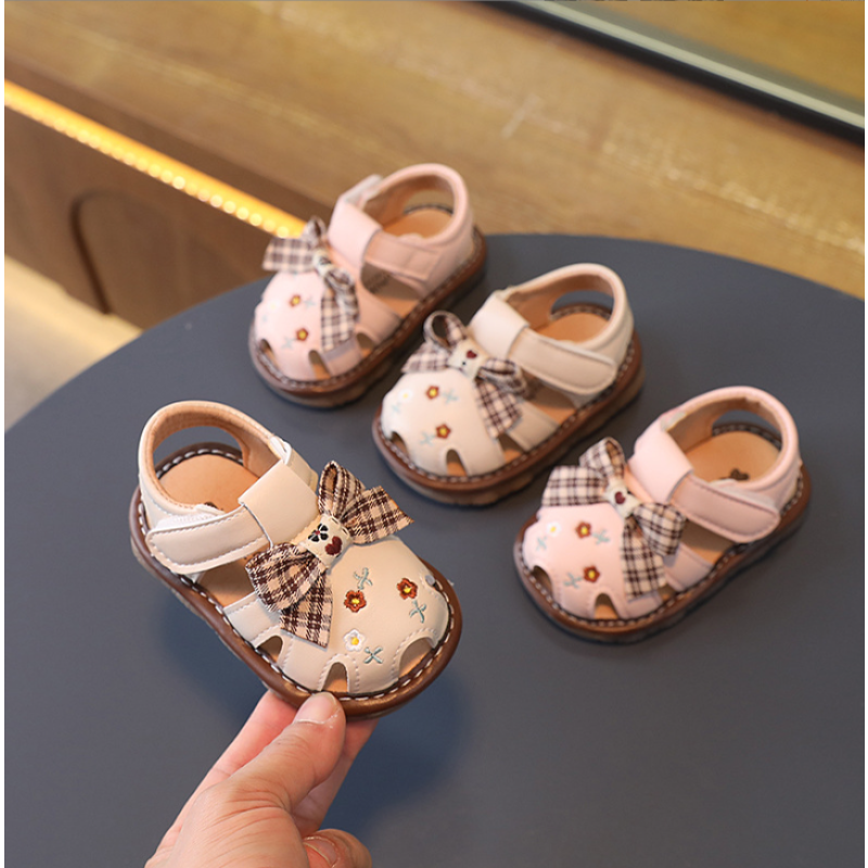 Girls Sandals Manufacturer - Summer Floral Bow