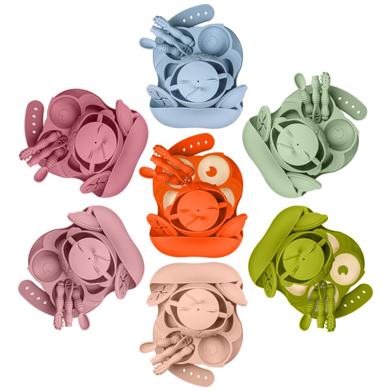 Children Plate Supplier - Owl Dinner Plate Divided