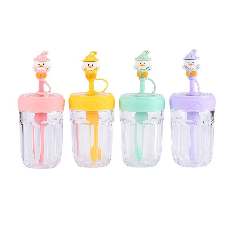 Straw Cup Supplier - Children Stirring Water Cup