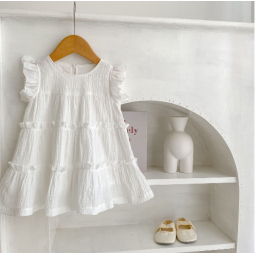 Baby Dress Supplier - Summer Style Round Neck
