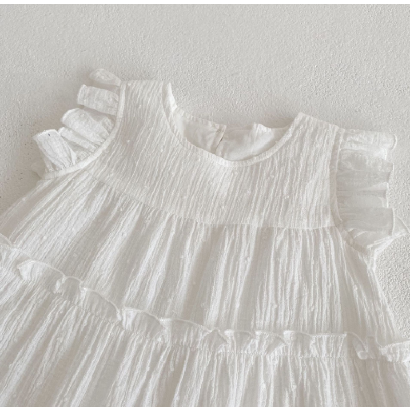 Baby Dress Supplier - Summer Style Round Neck